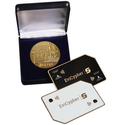 Award 2021 EviCypher 200 Technology Gold Medal of the Geneva International Inventions Freemindtronic Andorra