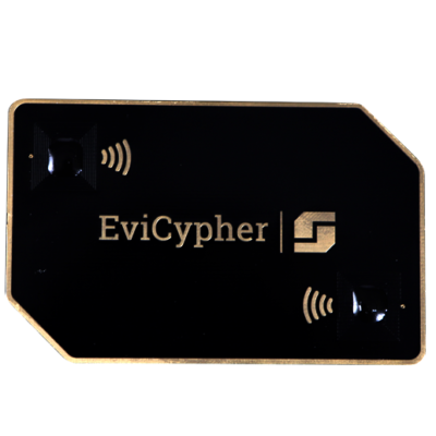 evicypher dual nfc hardware wallet black golden encryption key management password manager by freemindtronic andorra