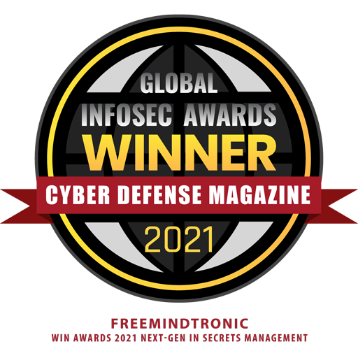 Freemindtronic win awards 2021 Next-Gen in Secrets Management with EviCypher & EviToken Technologies