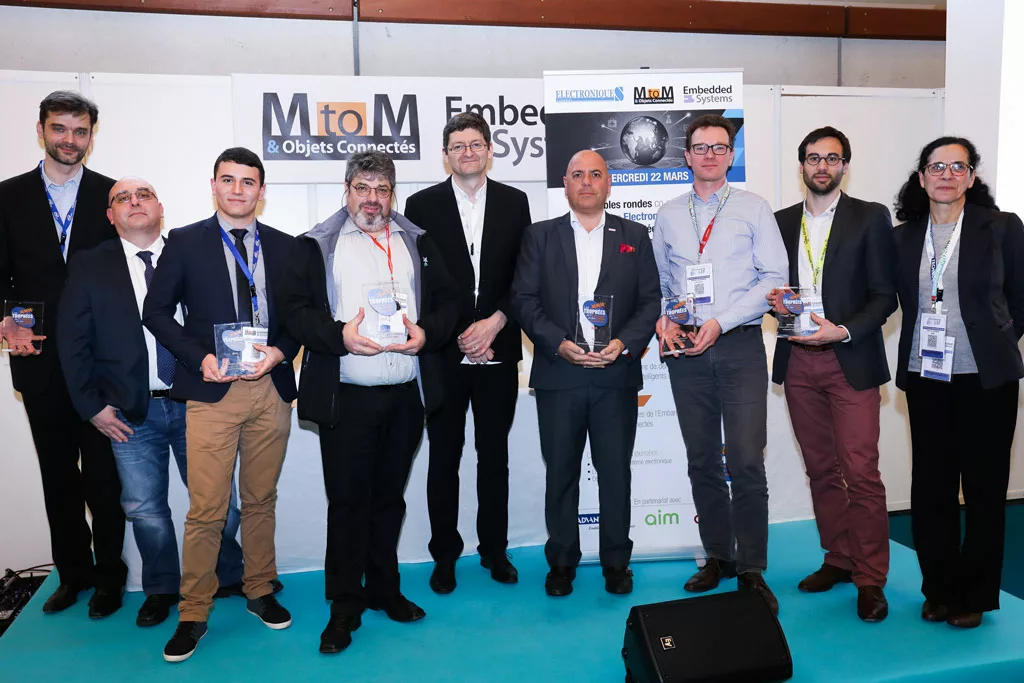 Award 2017 MtoM & Embedded System & IoT Freemindtronic Andorra winner in the category electronic module subsystem picture group winner Jacques Gascuel