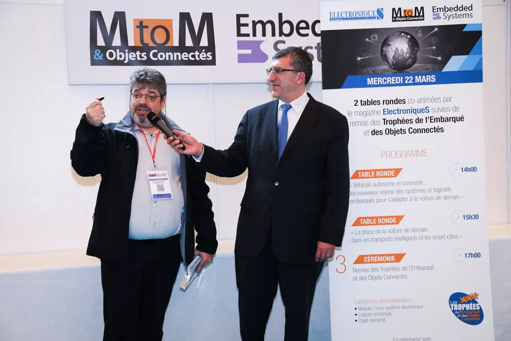 Award 2017 MtoM & Embedded System & IoT Freemindtronic Andorra winner in the category electronic module subsystem winner jacques gascuel EviTag NFC rugged hardware password manager working contactless