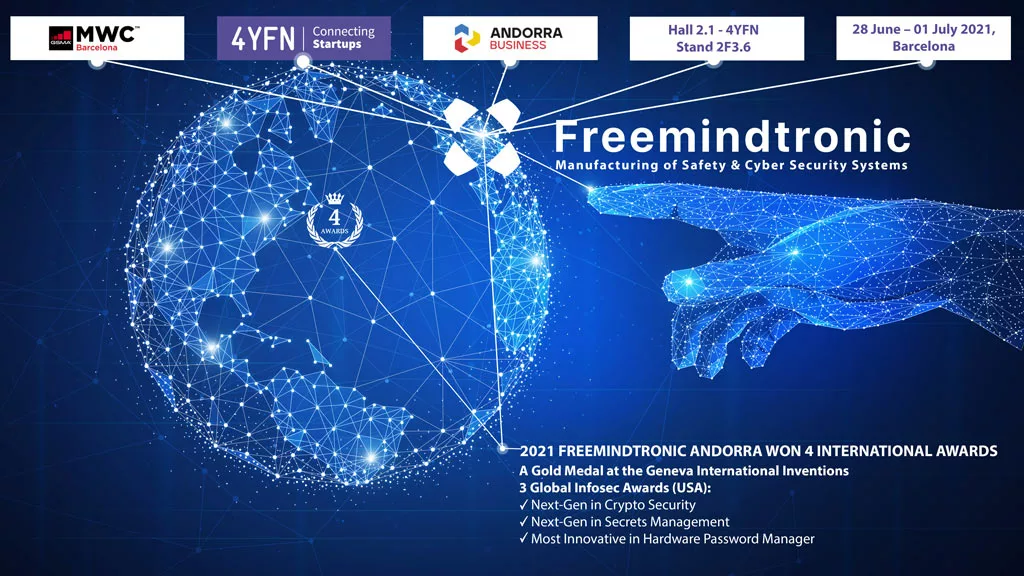 Freemindtronic 4YFN 2021 GSMA andorra business 2021 hall 2 stand 2F3.6