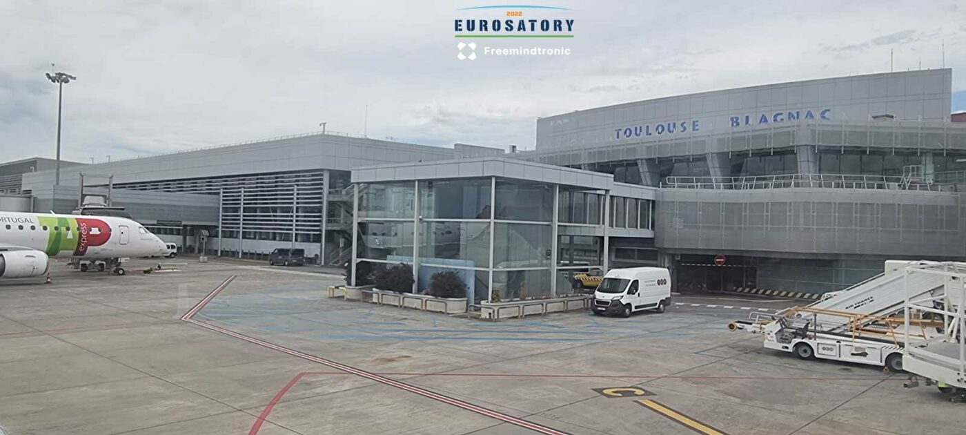 Eurosatory 2022 by Freemindtronic Andorra 12 june 2022, 2 pm departure Toulouse Blagnac Airport for Paris Charles de Gaulle