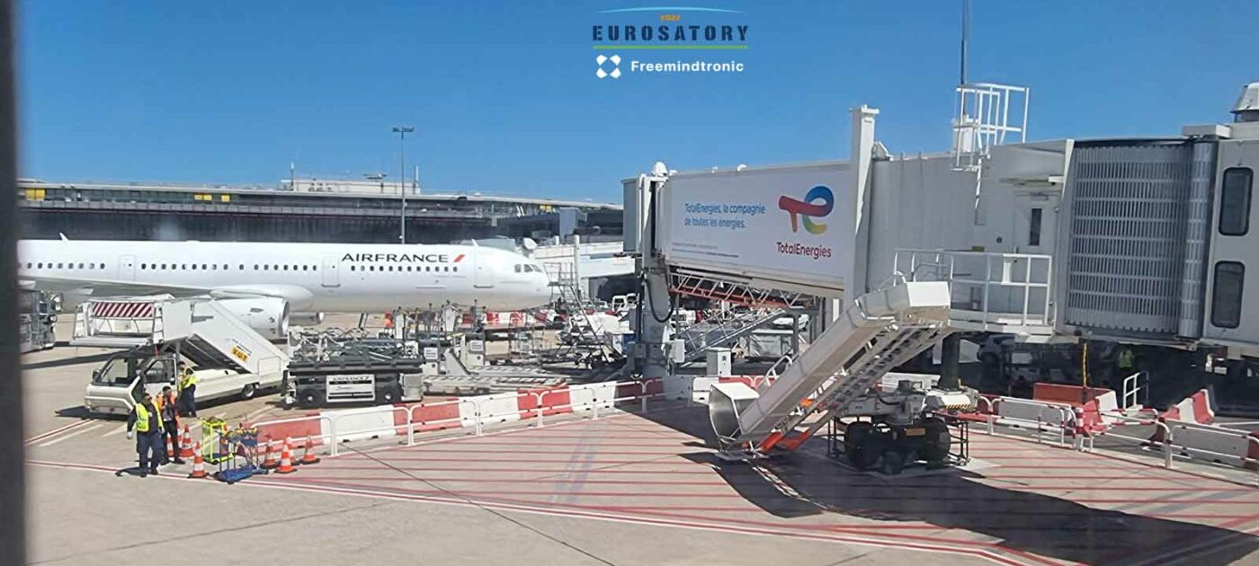 Eurosatory 2022 by Freemindtronic departure from Andorra 12 June 2022 5am arrival at 3:13pm Paris Charles de Gaulle