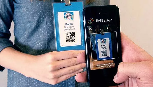 EviBadge for EviSwap Technology by Freeemindtronic Andorra