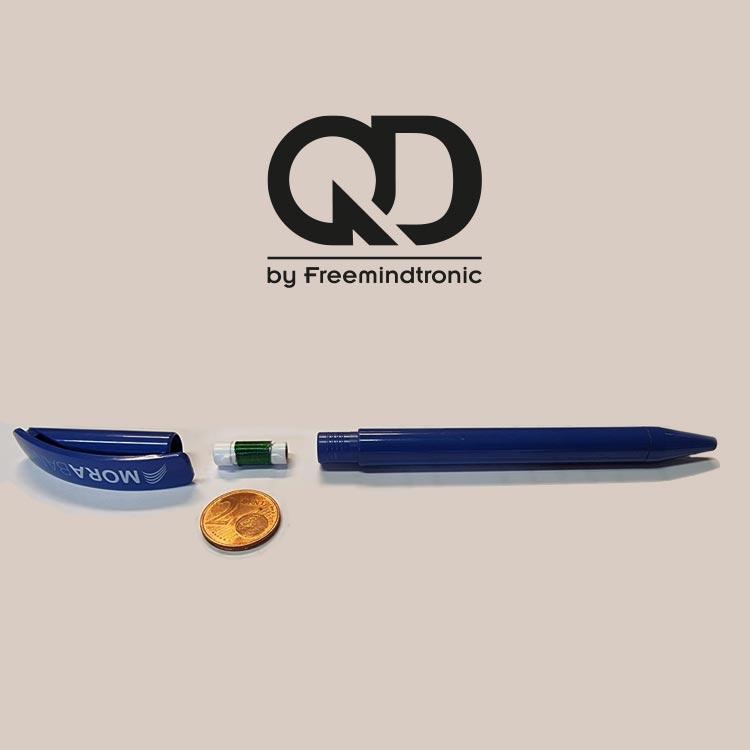 NFC HSM Stealth Advertising Pen by Q Development from Freemindtronic Andorra