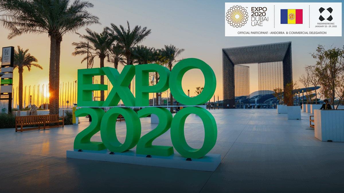 EXPO 2020 Dubai Andorra participant pavilion exhibition retail merchandise sustainability