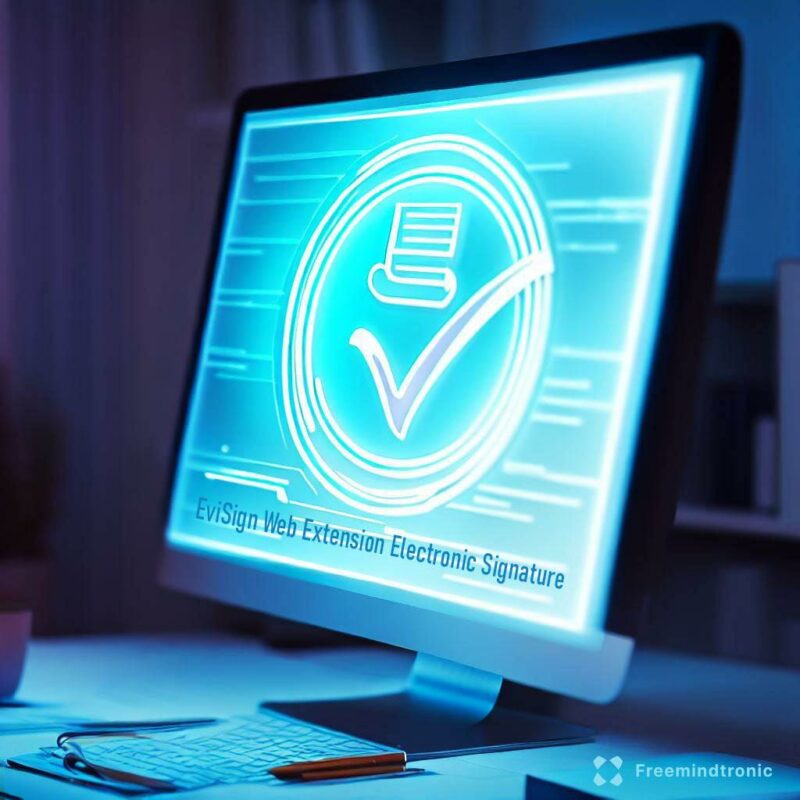 EviSign web extension Chromium Firefox electronic signature by Freemindtronic from Andorra