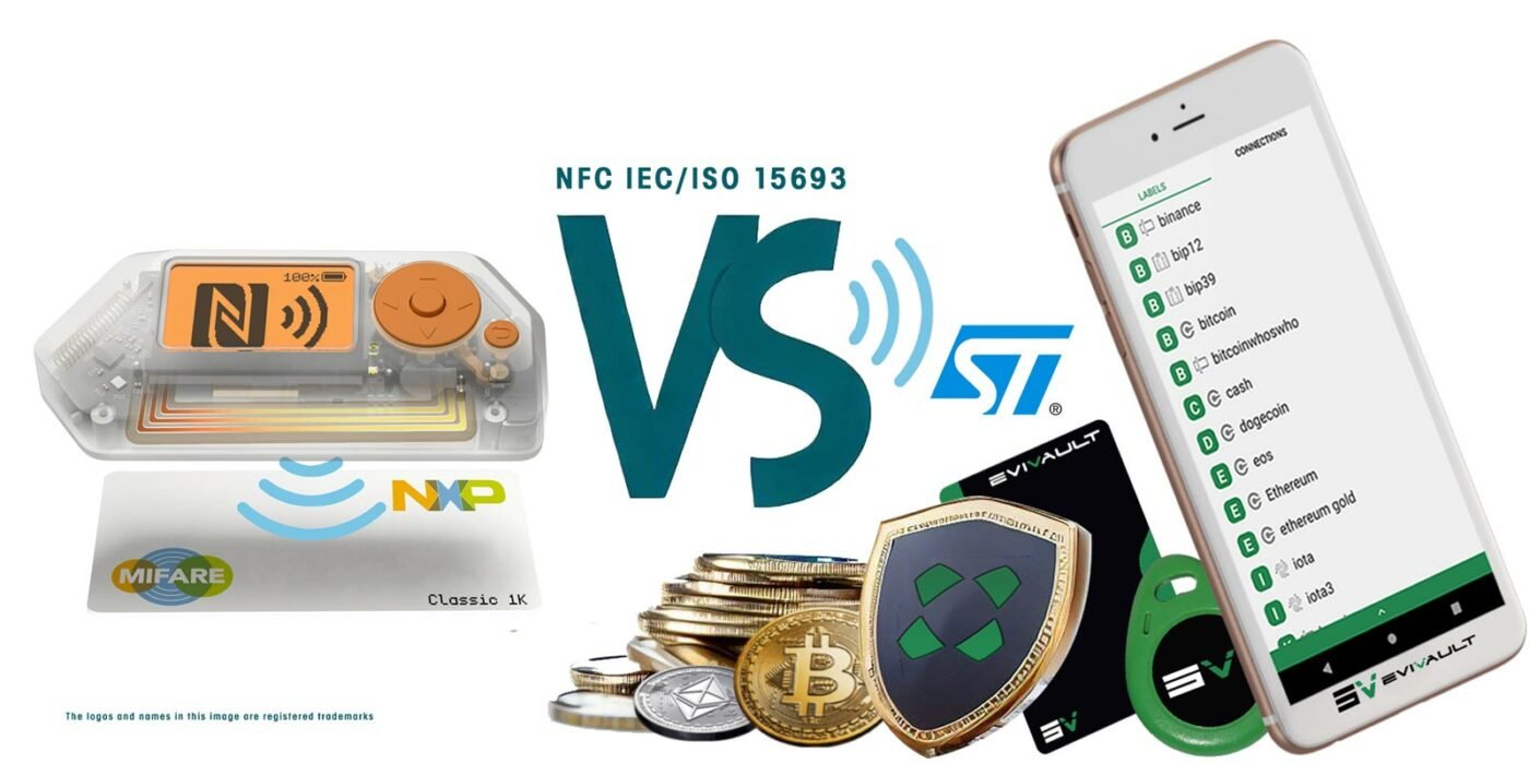 EviVault NFC HSM and EviCore NFC HSM Embedded ISO 15693 VS Flipper Zero