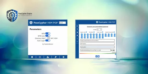 PassCypher Engine’s interface for BITB active protection and password generation.