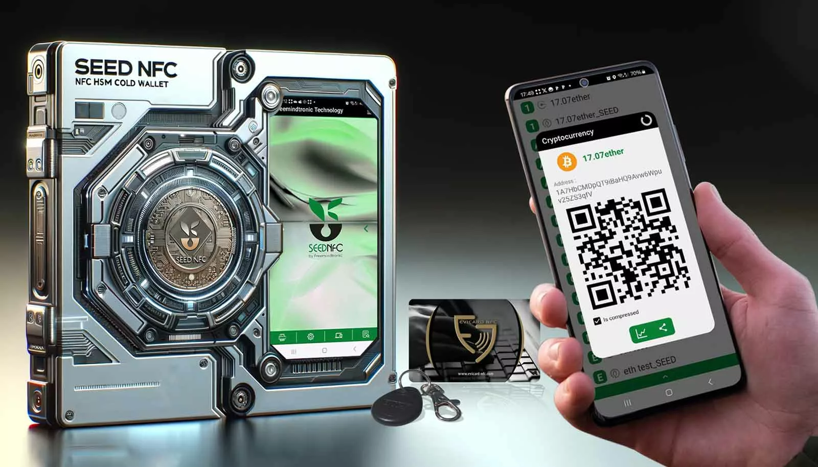 Secure Ethereum Transactions with SeedNFC HSM Cold Wallet image header page