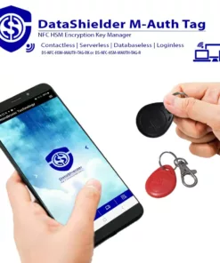 DataShielder M-Auth Tag - Red and Black