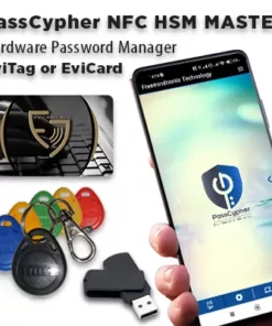 PassCypher NFC HSM Master Hardware Password Manager - EviTag or EviCard