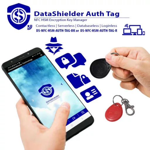 DataShielder NFC HSM Auth Tag - Black or Red