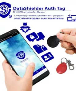 DataShielder NFC HSM Auth Tag - Black or Red