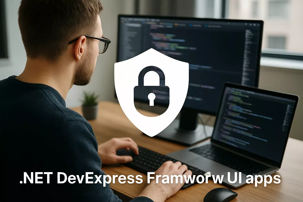 .NET DevExpress Framework UI security hardening in real-world coding environment